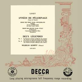 Liszt: Années de pèlerinage; Légendes