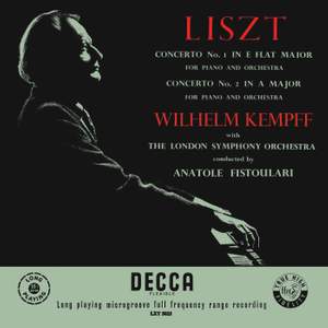 Liszt: Piano Concerto No. 1; Piano Concerto No. 2
