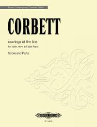 Corbett, Sidney: Cravings of the Line (score and parts)