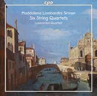 Maddalena Laura Lombardini Sirmen: Six String Quartets Op. 3, 1-6