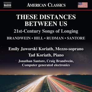 These Distances Between Us (21st-Century Songs of Longing) Product Image