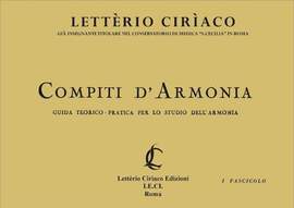Compiti di Armonia 1 Fascicolo