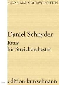Schnyder, Daniel: Ritus, für Streichorchester