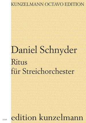 Schnyder, Daniel: Ritus, für Streichorchester
