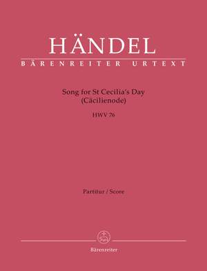 Händel, Georg Friedrich: Song for St Cecilia´s Day HWV 76
