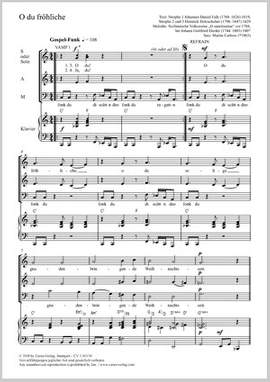 Carbow, Martin: O du fröhliche
