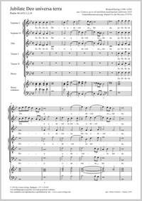 Dering, Richard: Jubilate Deo universa terra