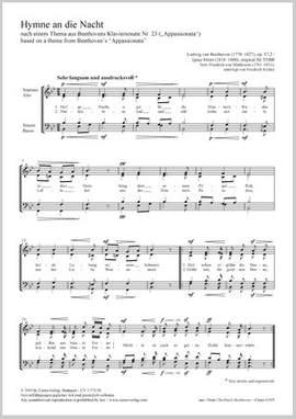 Heim, Ignaz: Hymne an die Nacht, op. 57,2