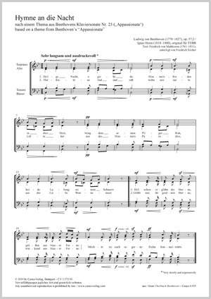 Heim, Ignaz: Hymne an die Nacht, op. 57,2