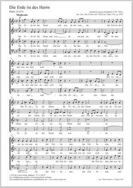 Neithardt, Heinrich August: Die Erde des Herrn