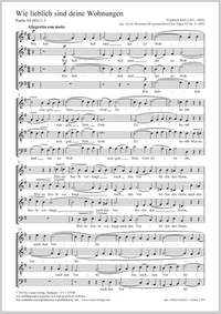 Kiel, Friedrich: How beautiful is thy dwelling place, Op. 82