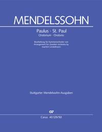 Mendelssohn Bartholdy, Felix: St. Paul. Oratorio, MWV A 14