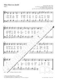 Tallis, Thomas: Man blest no doubt