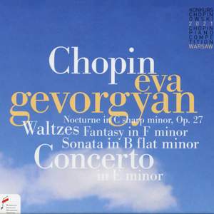 Chopin: Nocturne; Waltzes; Concerto in E Minor Product Image