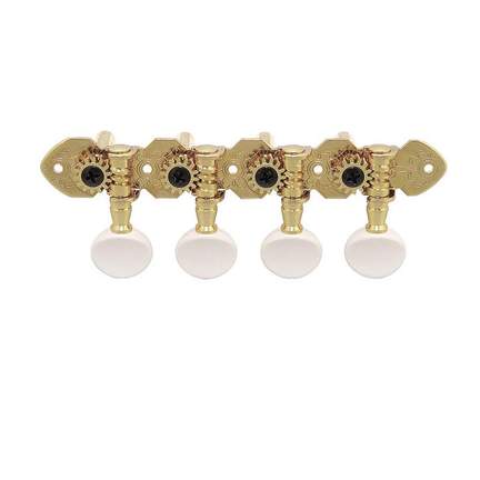 Gotoh Mandolin Machine Head Set Gold Side Fitting