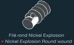Savarez Strings for E-guitar Nickel Explosion  Roundcore Light-Med. .010-.052 Product Image