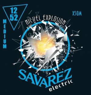 Savarez Strings for E-guitar Nickel Explosion  Roundcore Meium wound G .012-.052