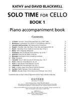 Blackwell, Kathy: Solo Time for Cello Book 1 Product Image