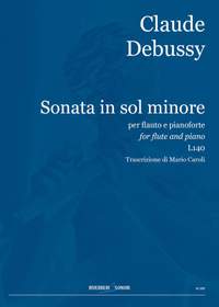 Claude Debussy: Sonate in Sol Minore L.141