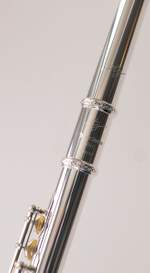 Trevor James 10XE-P Flute Outfit - CS 925 Silver Lip Plate and Riser Product Image