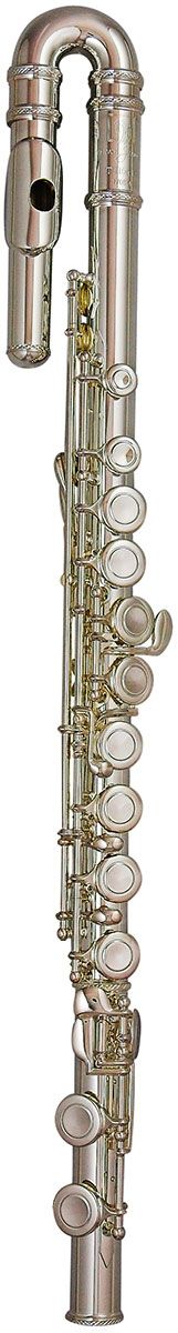 Trevor James 10XE-P Flute Outfit - Curved & Straight Heads. CS 925 Silver 'Shaped' Lip Plate and Riser