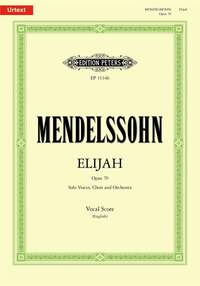 Mendelssohn Bartholdy, F: Elijah (Elias) op. 70