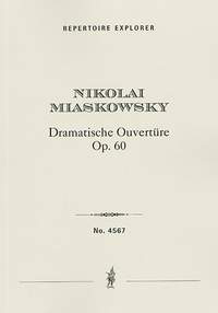 Miaskovsky, Nikolai: Dramatic Overture Op. 60 for wind band