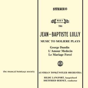Lully: Music to Moliere Plays