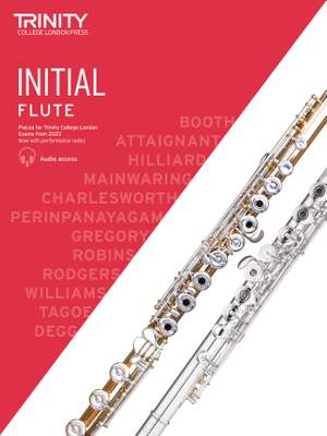 Trinity College London Flute Exam Pieces Initial Grade from 2023