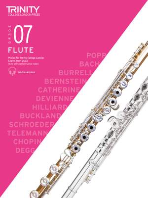 Trinity College London Flute Exam Pieces Grade 7 from 2023