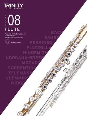Trinity College London Flute Exam Pieces Grade 8 from 2023