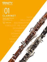 Trinity College London Clarinet Exam Pieces Grade 1 from 2023