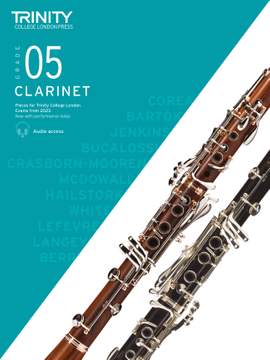 Trinity College London Clarinet Exam Pieces Grade 5 from 2023