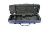 Bam Classic Oblong Violin Case Navy Blue Product Image