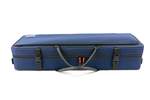 Bam Classic Oblong Violin Case Navy Blue Product Image