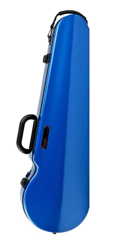 BAM Hightech Shaped Violin Case Azure