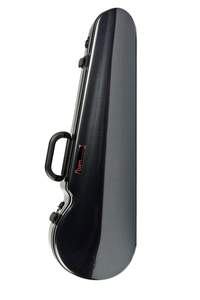 BAM Hightech Shaped Violin Case Black Carbon