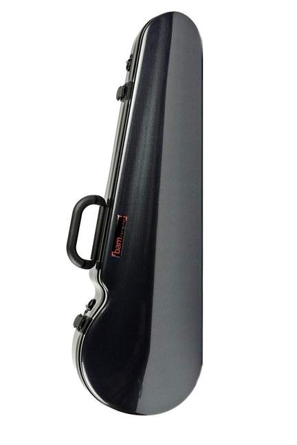 BAM Hightech Shaped Violin Case Black Carbon