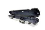 BAM Hightech Shaped Violin Case Silver Carbon Product Image
