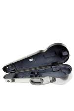 BAM Hightech Shaped Violin Case Silver Carbon Product Image