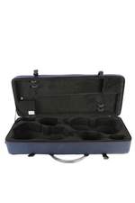 BAM Classic Double Violin Case Navy Blue Product Image