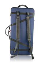 BAM Classic Violin/Viola Combination Case Navy Blue Product Image