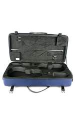 BAM Classic Violin/Viola Combination Case Navy Blue Product Image