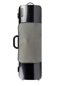 BAM Hightech Oblong Violin Case With Pocket Black Carbon