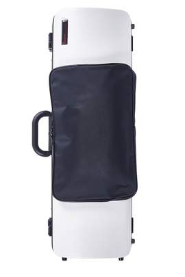 BAM Hightech Oblong Violin Case With Pocket White