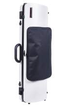 BAM Hightech Oblong Violin Case With Pocket White Product Image