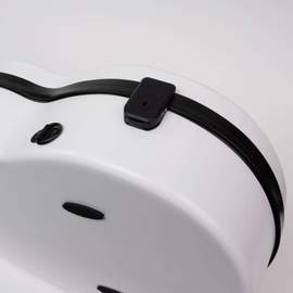 BAM Hightech Shaped Adjustable Viola Case White