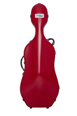 BAM Classic Cello Case No Wheels Pomegranate 4/4