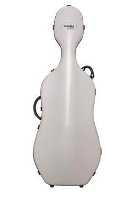 BAM Classic Cello Case With Wheels Light Grey 4/4