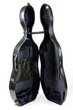 BAM Hightech Adjustable Cello Case Black Carbon 4/4 Product Image